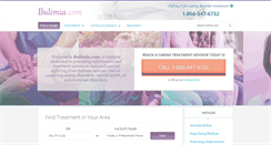Desktop Screenshot of bulimia.com
