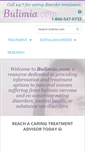 Mobile Screenshot of bulimia.com